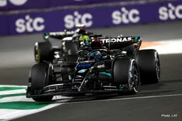 Mercedes W14 developments coming through already
