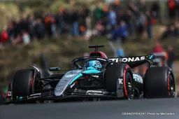 Dutch GP FP2: Russell fastest, top three teams close