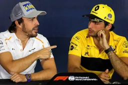 Sainz from yellow to orange as Red Bull door seems shut