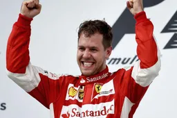 Vettel: I dedicate this win to everyone at the Ferrari factory