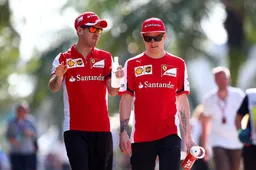 Vettel versus Raikkonen is the heirarchy already set?