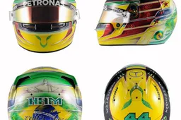 Hamilton to use Senna inspired helmet in Brazil
