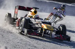 Verstappen: My first time on ice with a Formula 1 car