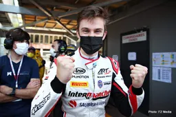 F2 Feature Race: Pourchaire becomes youngest F2 winner