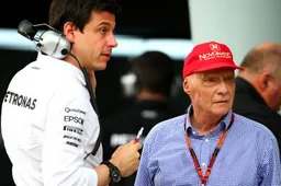 Lauda denies tension with Toto Wolff
