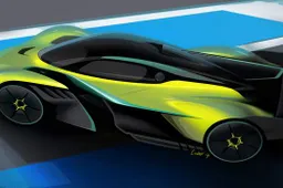 Red Bull and Aston Martin present the ride of the Valkyrie