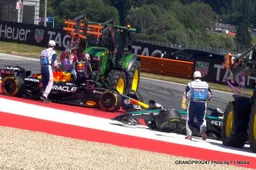 Verstappen taken out of the Austrian GP by Antonelli