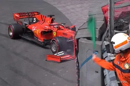 Vettel crashes early in FP3