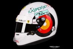 Vettel using special helmet for German Grand Prix