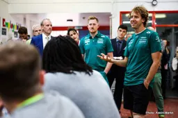 Vettel inspires disadvantaged youngsters in London