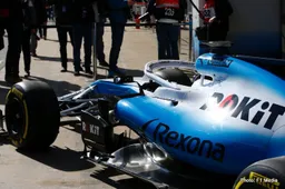 Williams finally get the new FW42 to F1 testing
