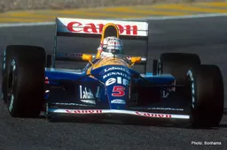 Mansell’s Red 5 title-winning Williams FW14B for sale