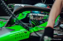 Zhou, driver of the day, scores Sauber's first points in Qatar