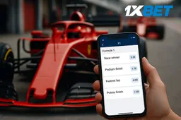 Top Available F1 Bets on the Official 1xBet Site
