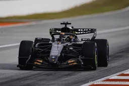 Lando Norris said it was nice to see the #1 on his McLaren
