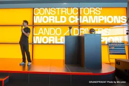 McLaren celebrates Norris Championship at MTC