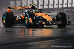 Las Vegas GP Qualifying: Norris beats Verstappen in the rain