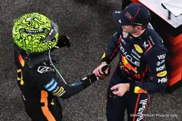 Norris has some growing to do before he's on Verstappen's level