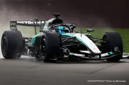 Mercedes W17 completes first Silverstone shakedown ahead of Barcelona test