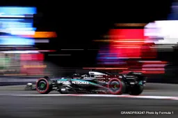 Las Vegas GP FP3: Russell tops tricky session, Verstappen chases