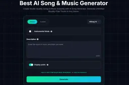 Best Free AI Music Tool for Lyric-Based Song Creation in 2025