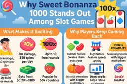 Why Sweet Bonanza 1000 Stands Out Among Slot Games