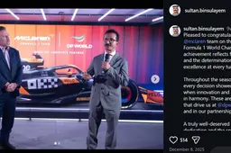 Formula 1 & The Epstein Files: Not good news for McLaren sponsor DP World