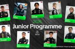 Mercedes announces 2026 Junior Programme as academy marks 10 year milestone