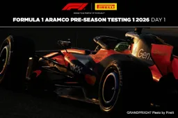 Pirelli report from Bahrain after Day 1 of Formula 1 preseason testing