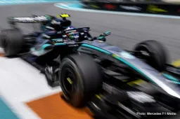Miami Grand Prix: Kimi Antonelli fends off Lando Norris to deliver hat-trick of wins