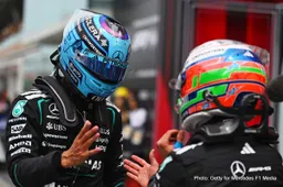 George Russell says the Formula 1 Championship feels like Kimi Antonelli's to lose