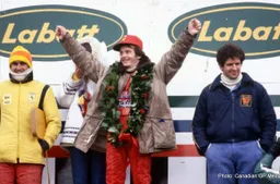 Local hero Gilles Villeneuve sends fans into raptures winning first Canadian Grand Prix held in Montreal