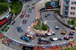 The games have begun! Monaco Formula 3 sprint race halted after lap one multiple car pile-up
