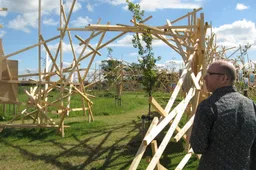 2012, opbouw festival Terra Cognita bij Belvedere