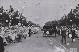foto koninklijk bezoek groninger archieven