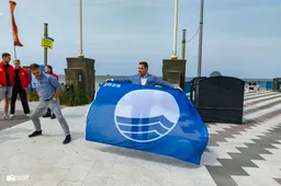 blauwe vlag