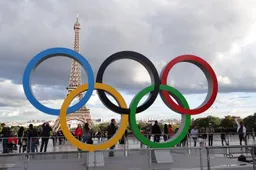 olympic rings in the place du trocadero in paris wikipedia anne jea