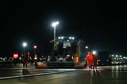baanonderhoud nacht