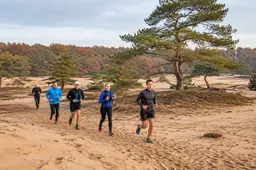 trailrun illustratie AI