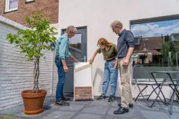 Persfoto: Nationale Duurzame Huizen Route. Deze foto toont niet de genoemde woning in Elspeet.