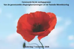 Remembrance Ceremony Oostergaarde 7 november 2026 - We Will Remember