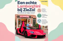 ZieZo Kidscorner Lamborghini-poster