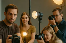 Lezing fotoclub speel met licht
