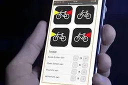 Fietslichttellen app
