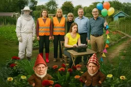 Affiche Ernst en Luim Volkstuin Complex