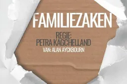 Affiche familiezaken toneelgroep KAT