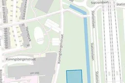 kaart tijdelijke fietsenstalling hanzeparkkavel gem lelystad