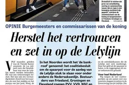 lelylijn onmisbaar voor lelystad en nederland gem lelystad