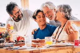 lunchen tijdens schuuf aan lunch
