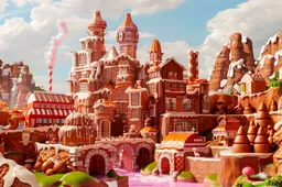 3d-rendering-chocolate-factory
